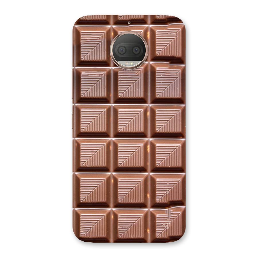 Chocolate Tiles Back Case for Moto G5s Plus