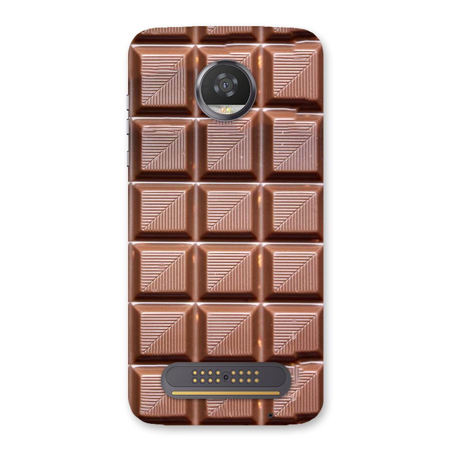 Chocolate Tiles Back Case for Moto Z2 Play