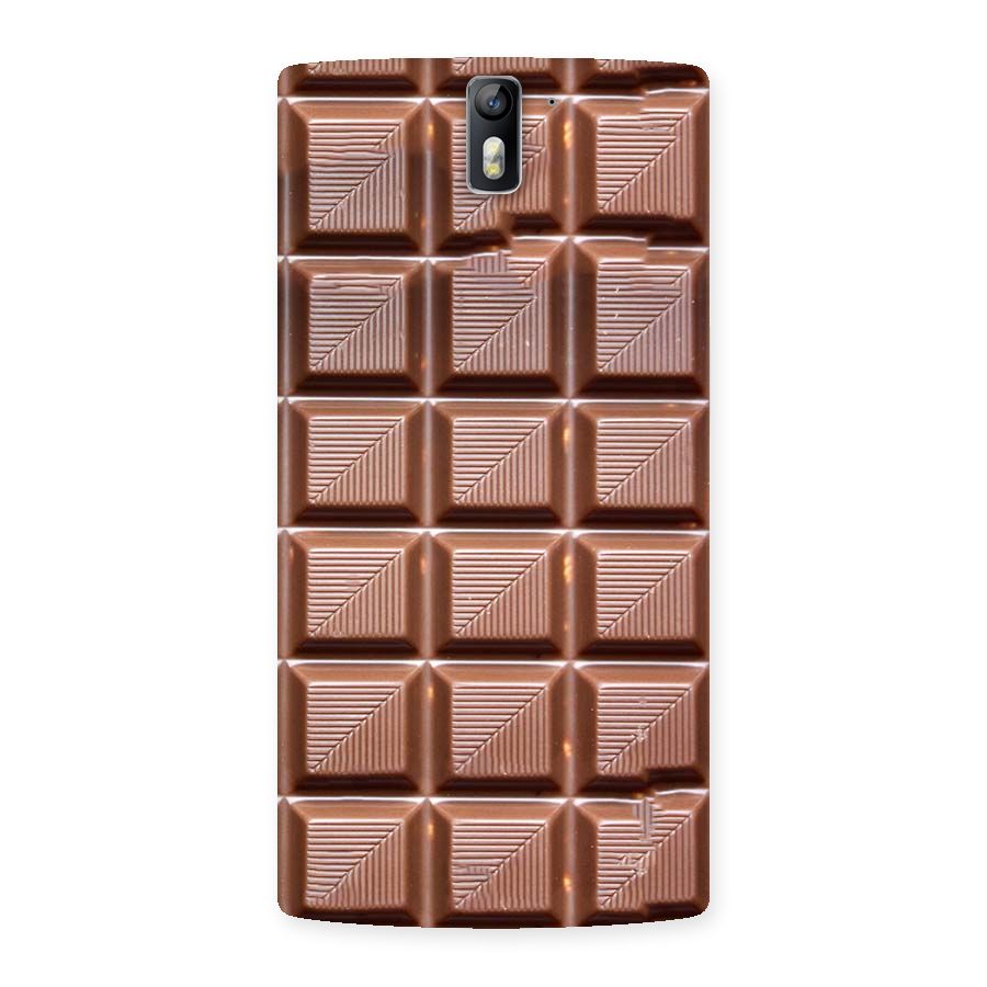 Chocolate Tiles Back Case for One Plus One