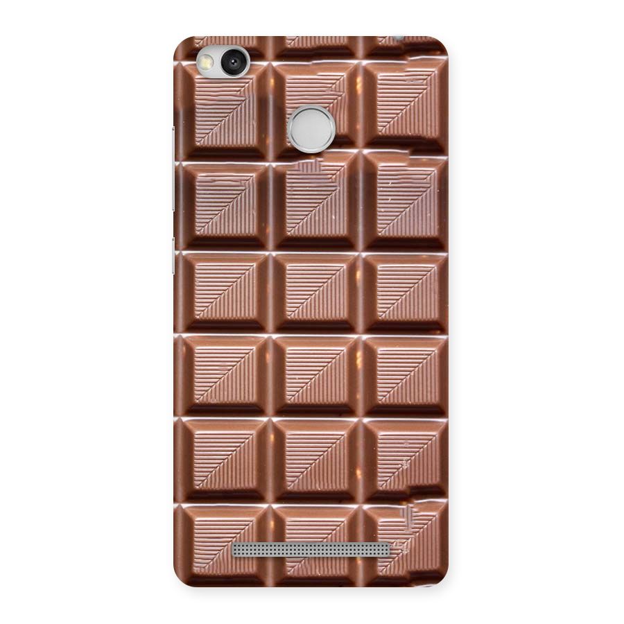 Chocolate Tiles Back Case for Redmi 3S Prime