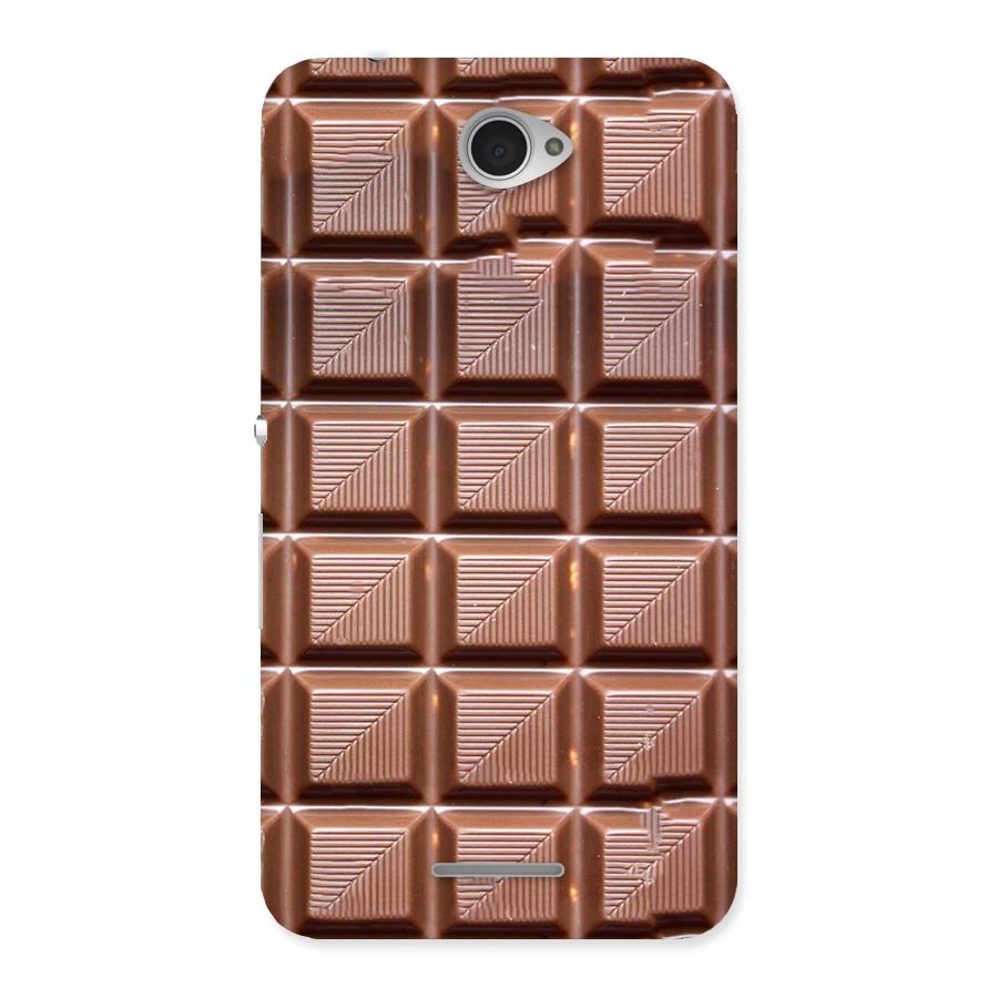 Chocolate Tiles Back Case for Sony Xperia E4