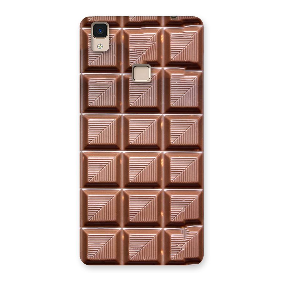 Chocolate Tiles Back Case for V3 Max