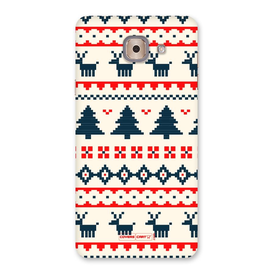 Christmas Design Pattern Back Case for Galaxy J7 Max