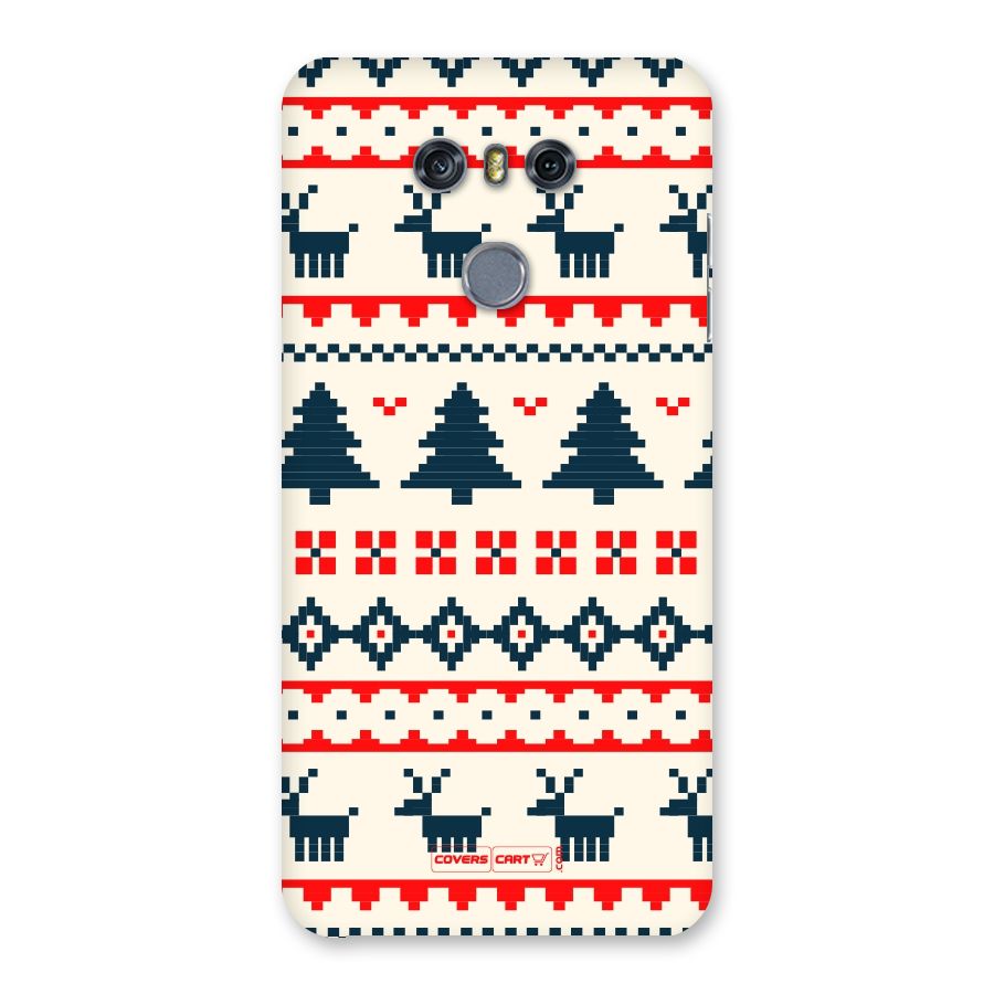 Christmas Design Pattern Back Case for LG G6