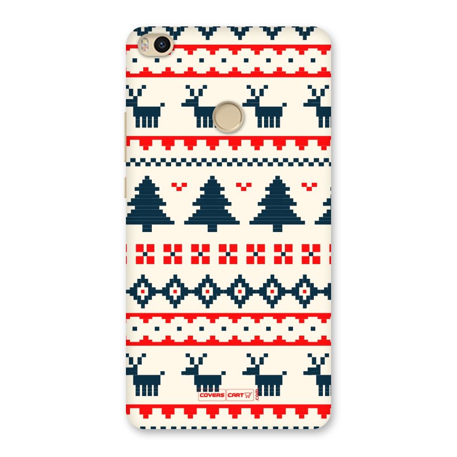Christmas Design Pattern Back Case for Mi Max 2