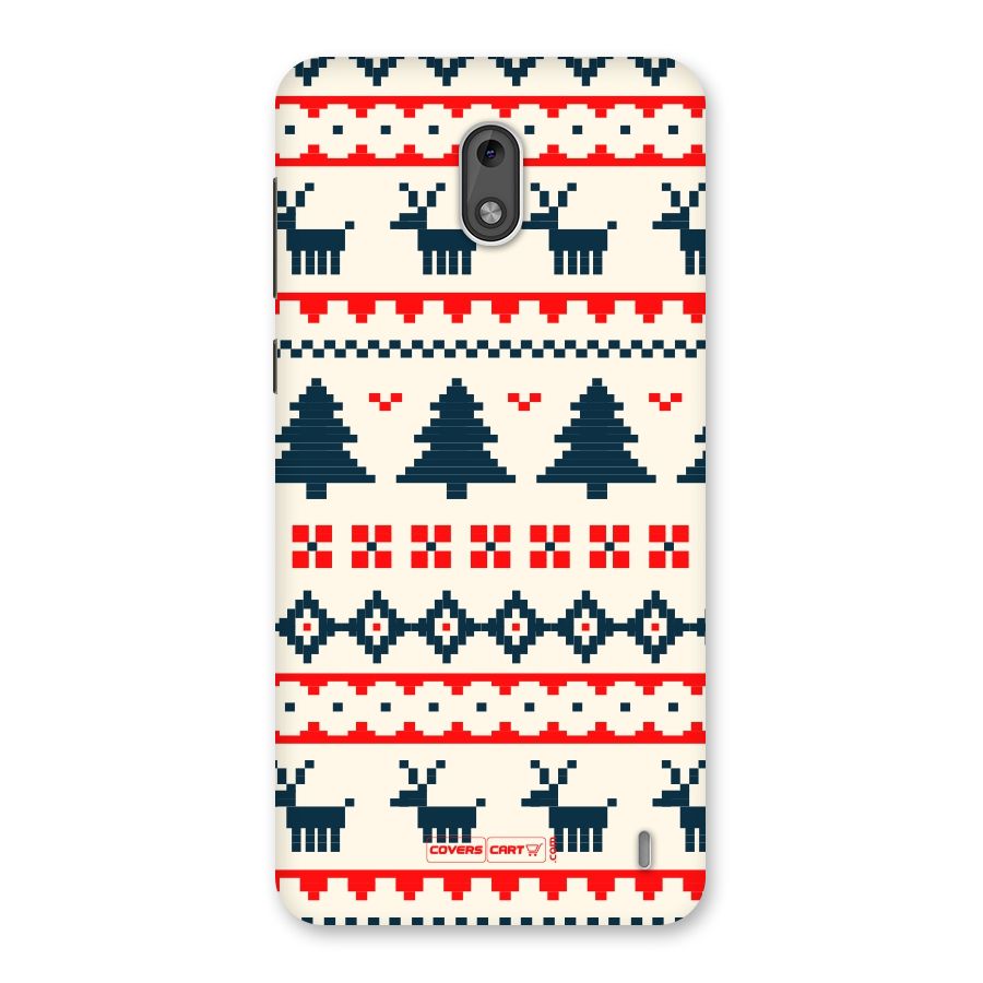 Christmas Design Pattern Back Case for Nokia 2