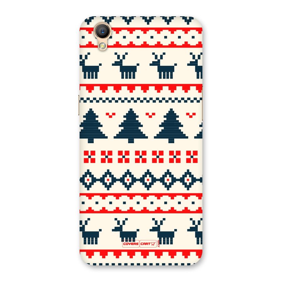 Christmas Design Pattern Back Case for Oppo A37
