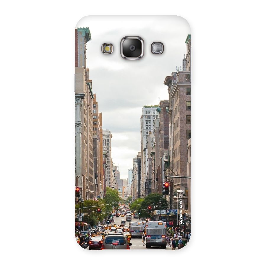 City Street View Back Case for Galaxy E7