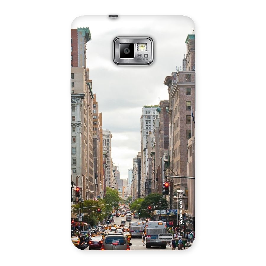 City Street View Back Case for Galaxy S2