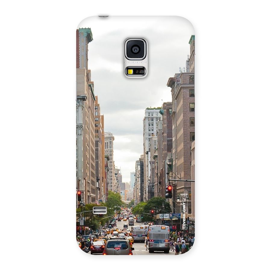 City Street View Back Case for Galaxy S5 Mini