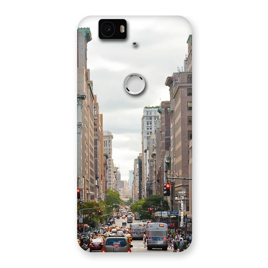 City Street View Back Case for Google Nexus-6P