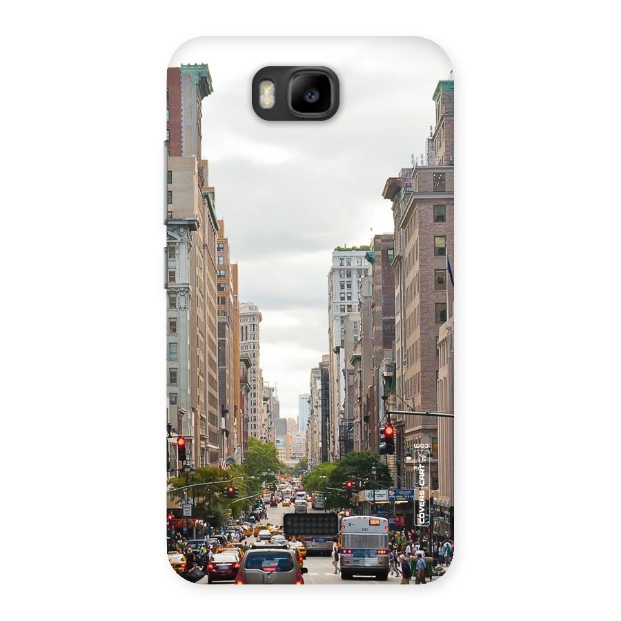 City Street View Back Case for Honor Bee