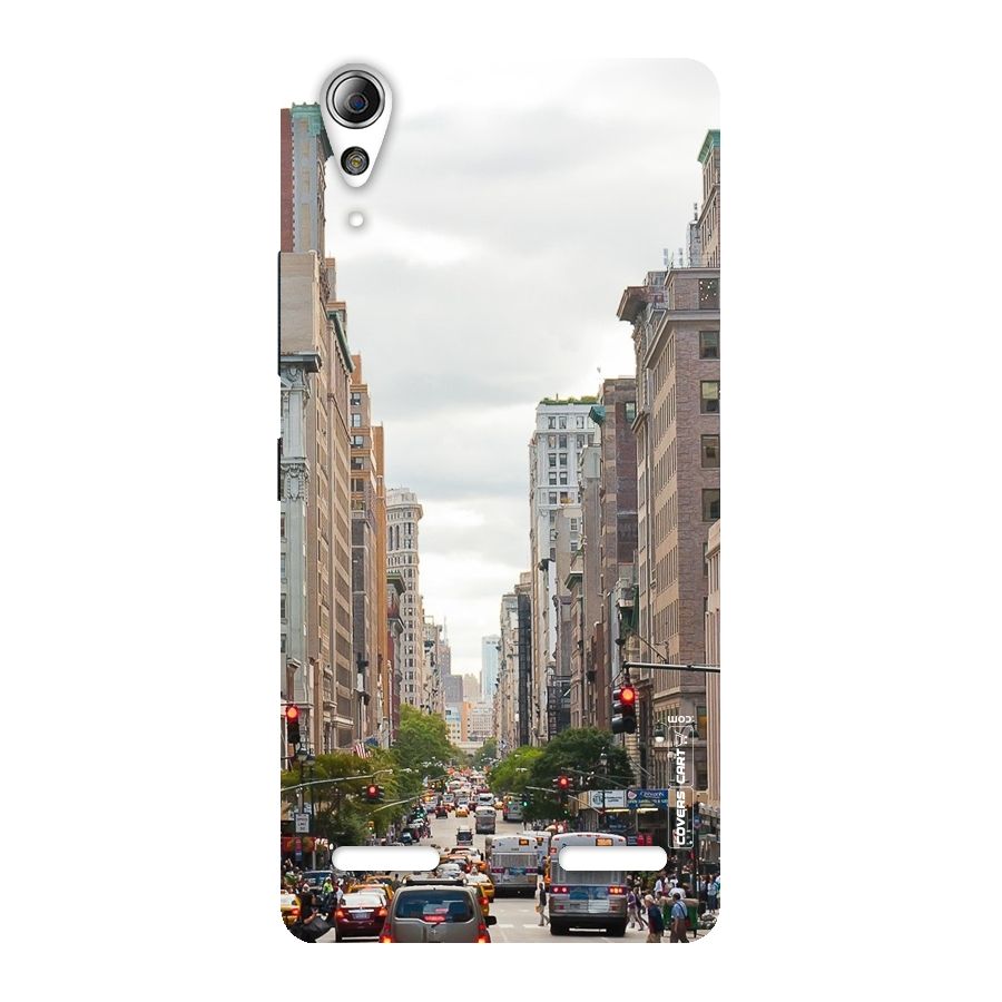 City Street View Back Case for Lenovo A6000 Plus