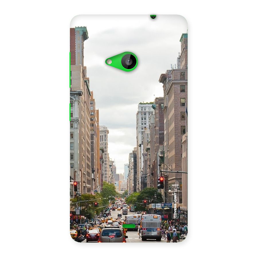 City Street View Back Case for Lumia 535