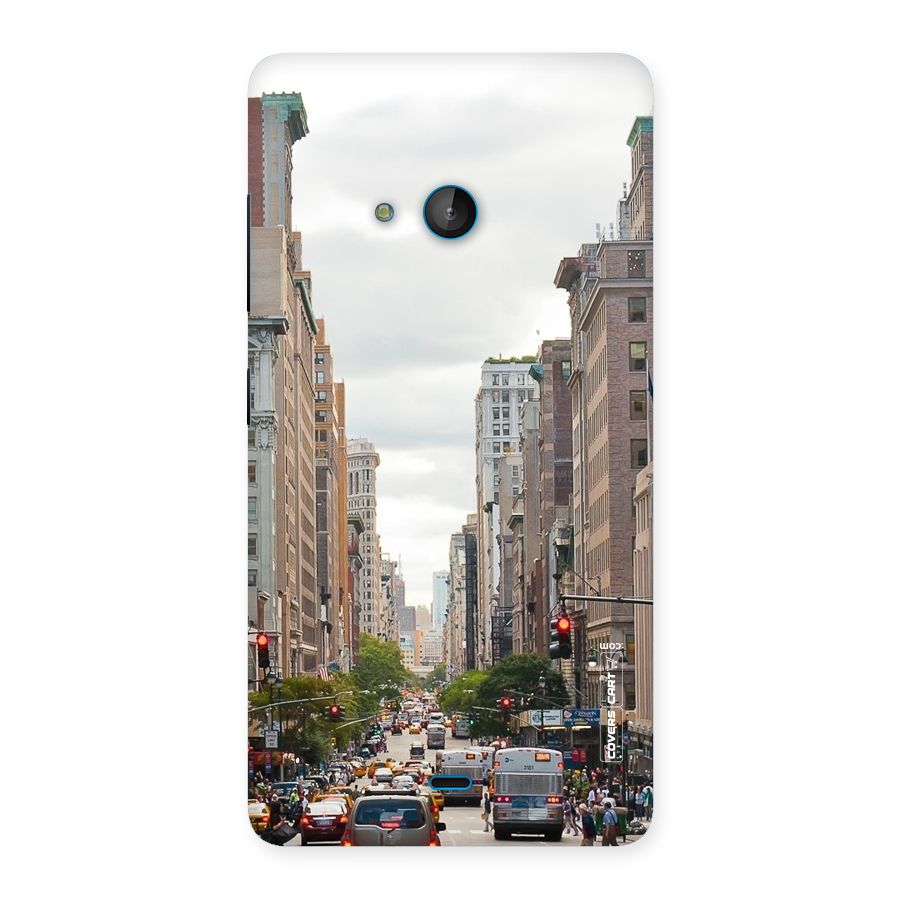 City Street View Back Case for Lumia 540