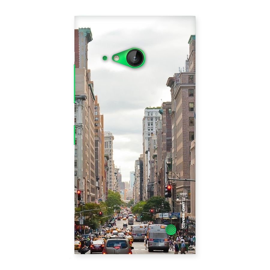 City Street View Back Case for Lumia 730