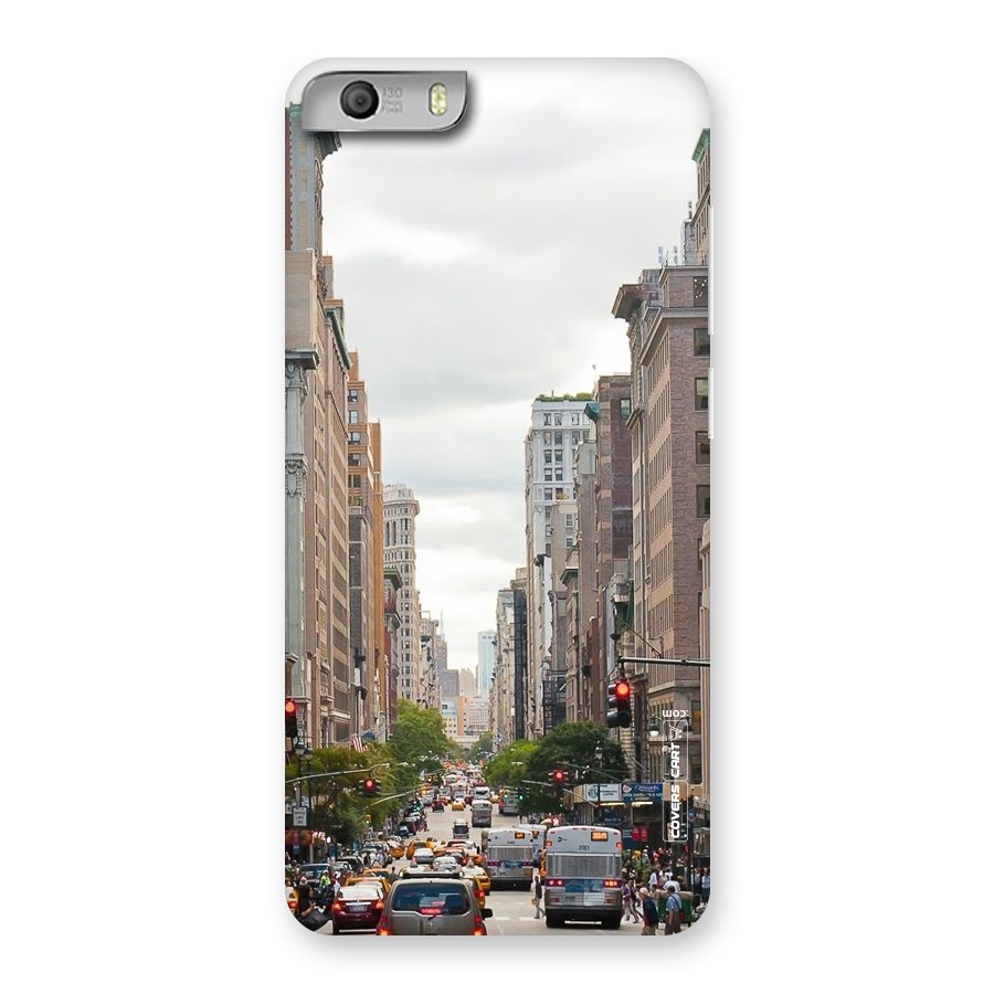 City Street View Back Case for Micromax Canvas Knight 2