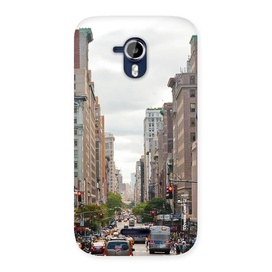City Street View Back Case for Micromax Canvas Magnus A117