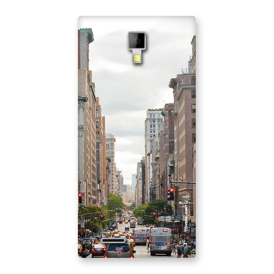 City Street View Back Case for Micromax Canvas Xpress A99