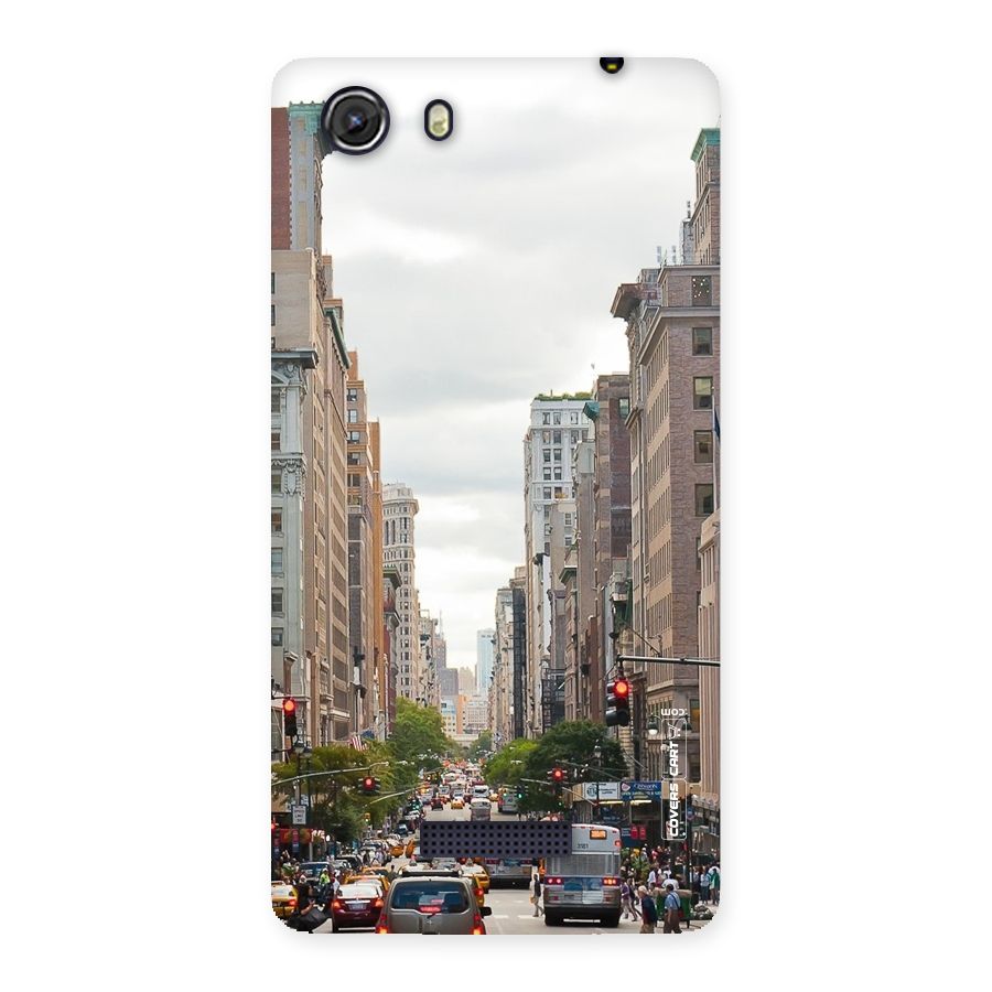 City Street View Back Case for Micromax Unite 3