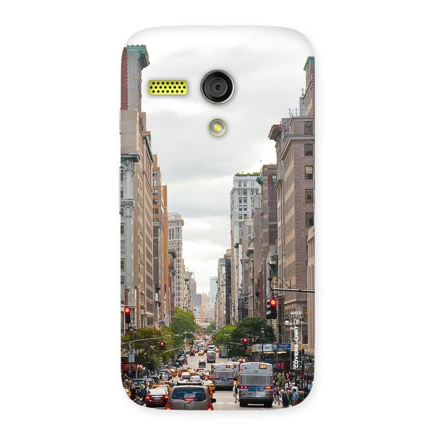 City Street View Back Case for Moto G