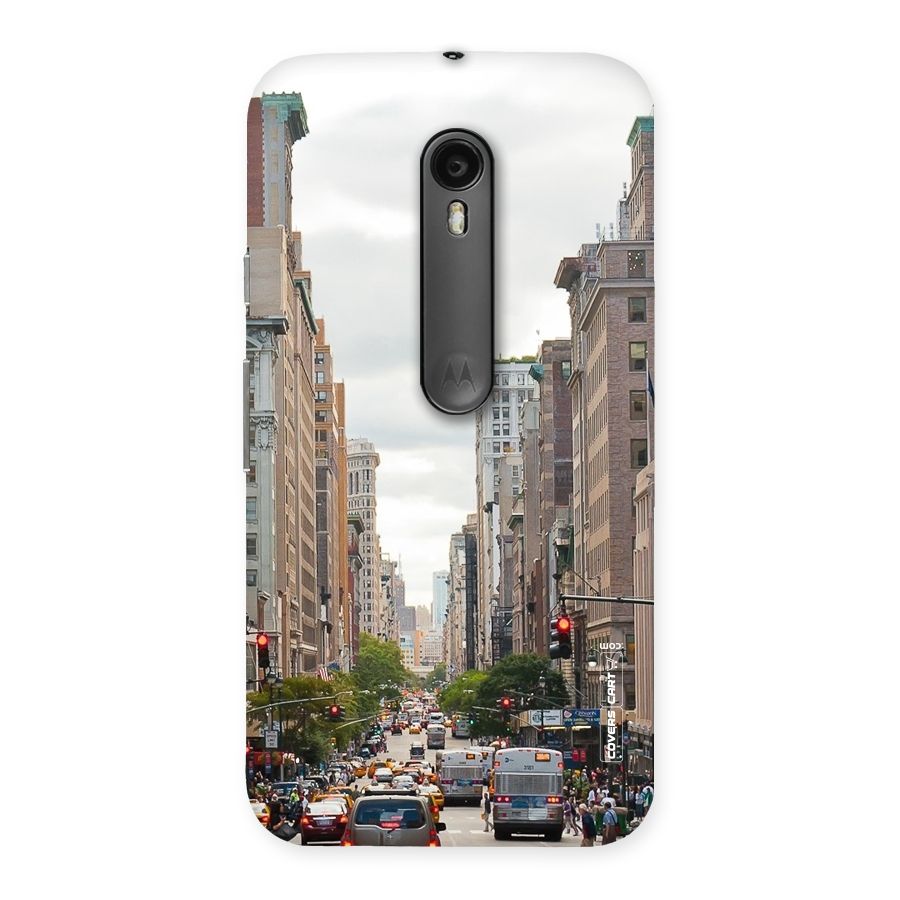 City Street View Back Case for Moto G3