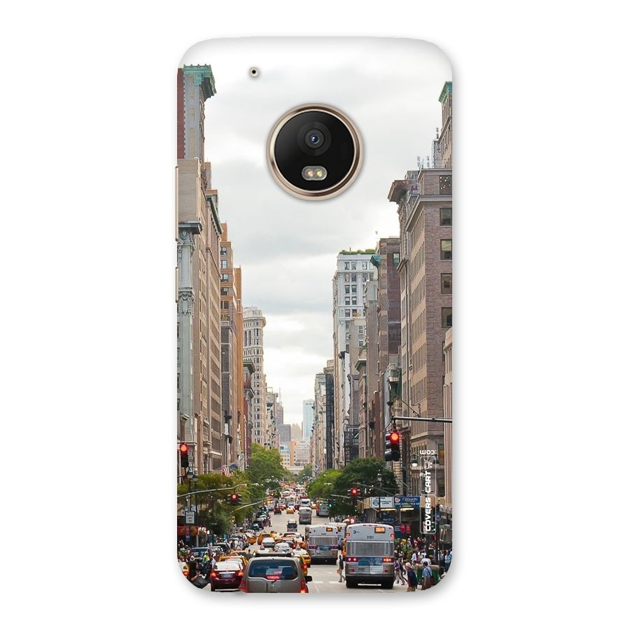 City Street View Back Case for Moto G5 Plus