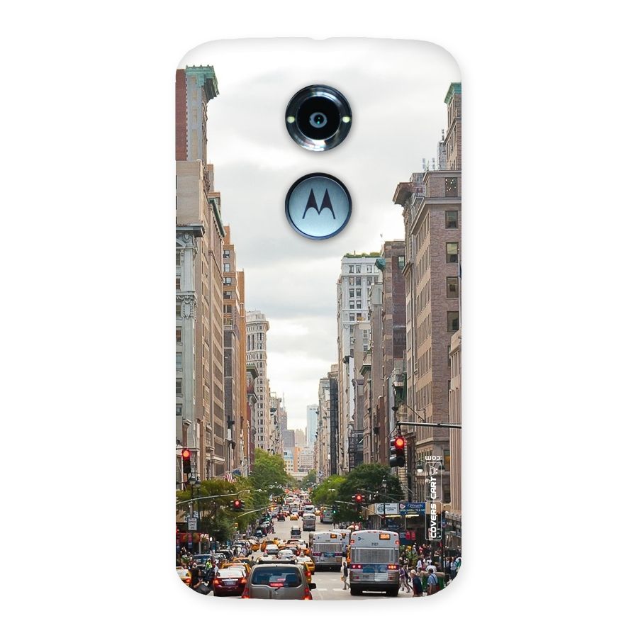 City Street View Back Case for Moto X 2nd Gen