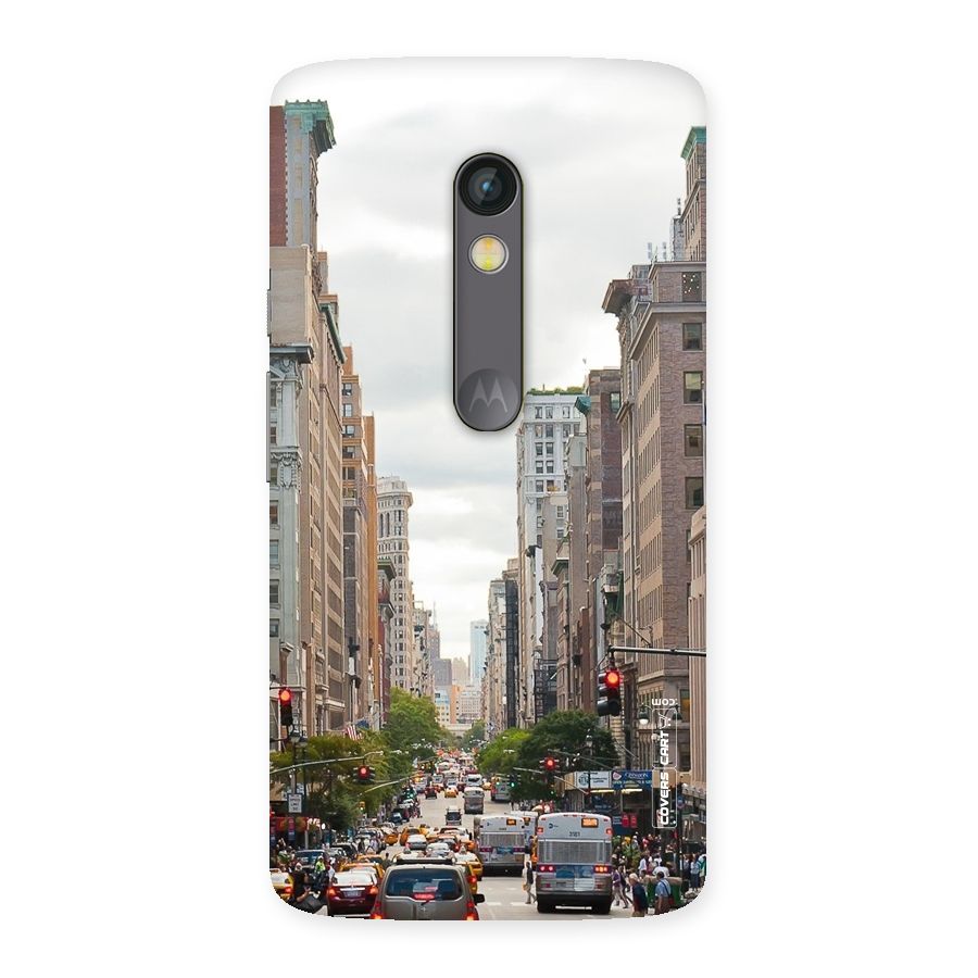 City Street View Back Case for Moto X Play