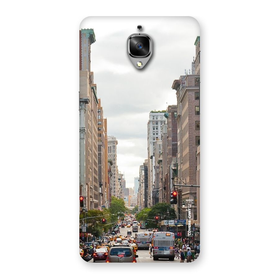 City Street View Back Case for OnePlus 3