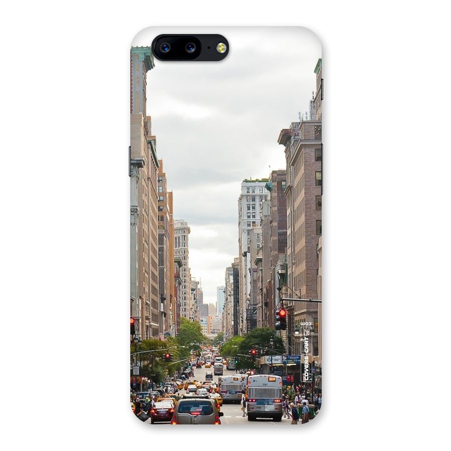 City Street View Back Case for OnePlus 5