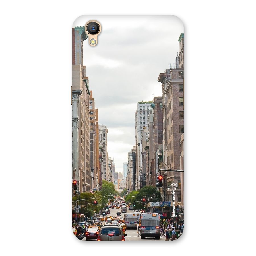 City Street View Back Case for Oppo A37