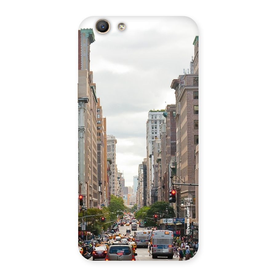 City Street View Back Case for Oppo F1s