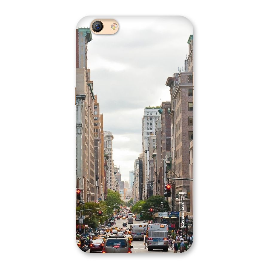 City Street View Back Case for Oppo F3 Plus