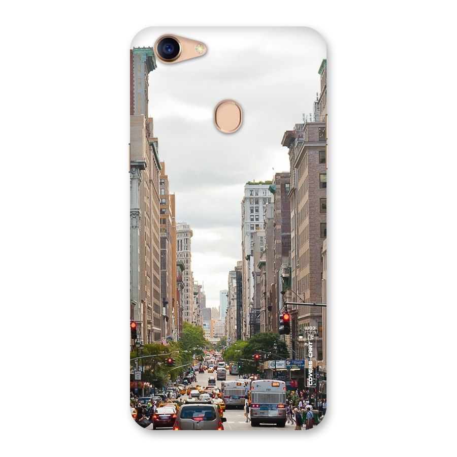 City Street View Back Case for Oppo F5