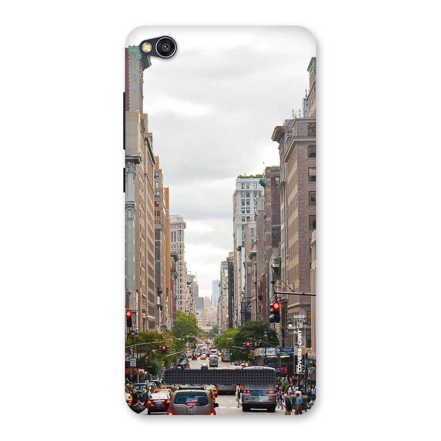 City Street View Back Case for Redmi 4A