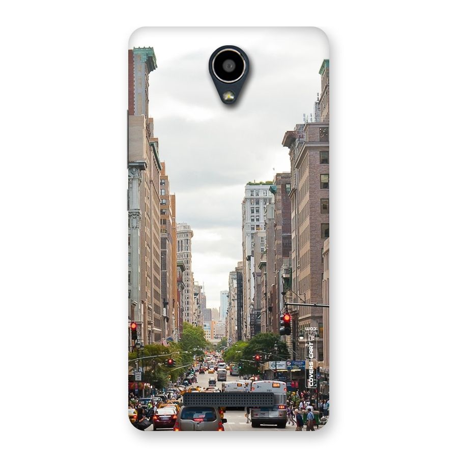 City Street View Back Case for Redmi Note 2