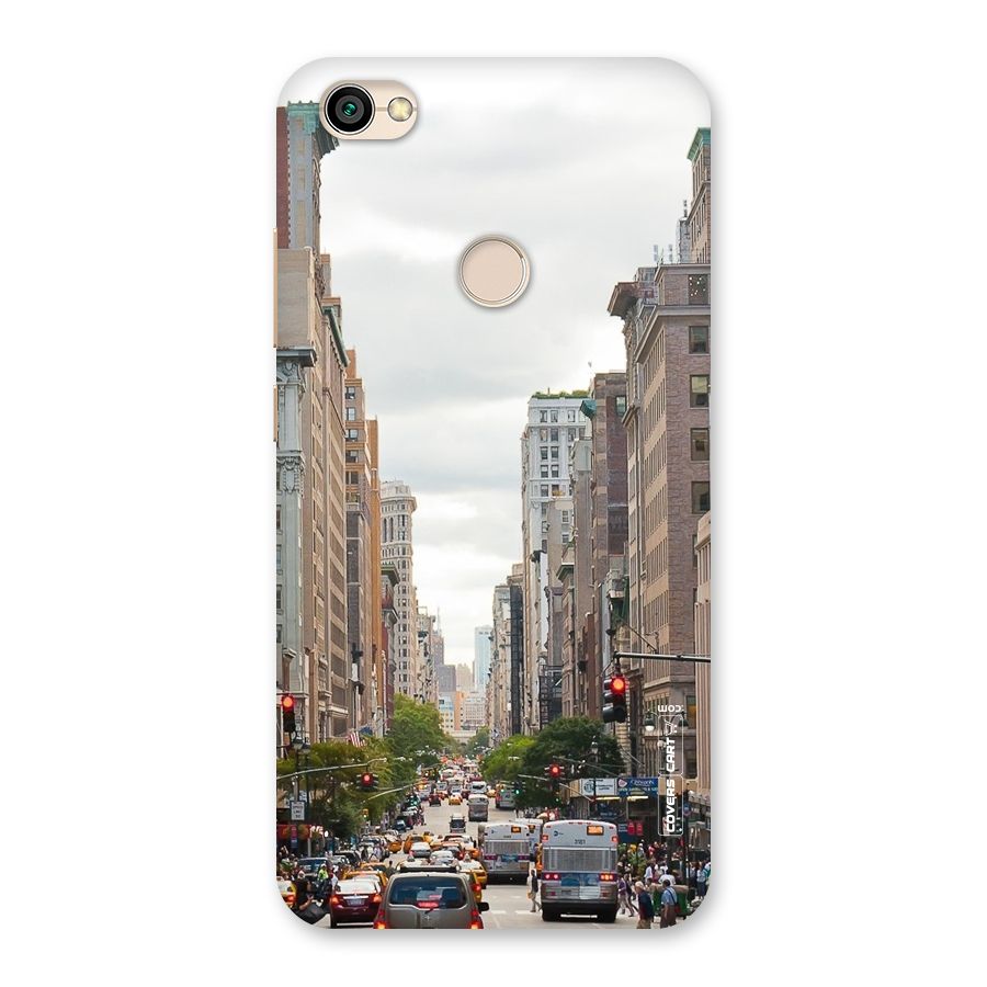 City Street View Back Case for Redmi Y1 2017