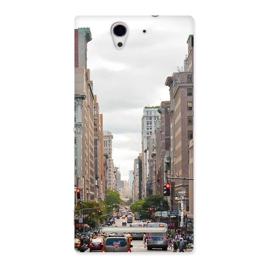 City Street View Back Case for Sony Xperia C3