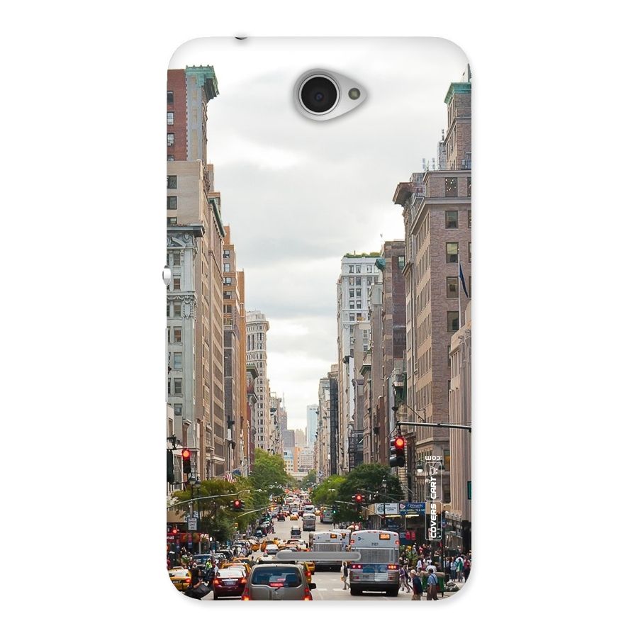 City Street View Back Case for Sony Xperia E4