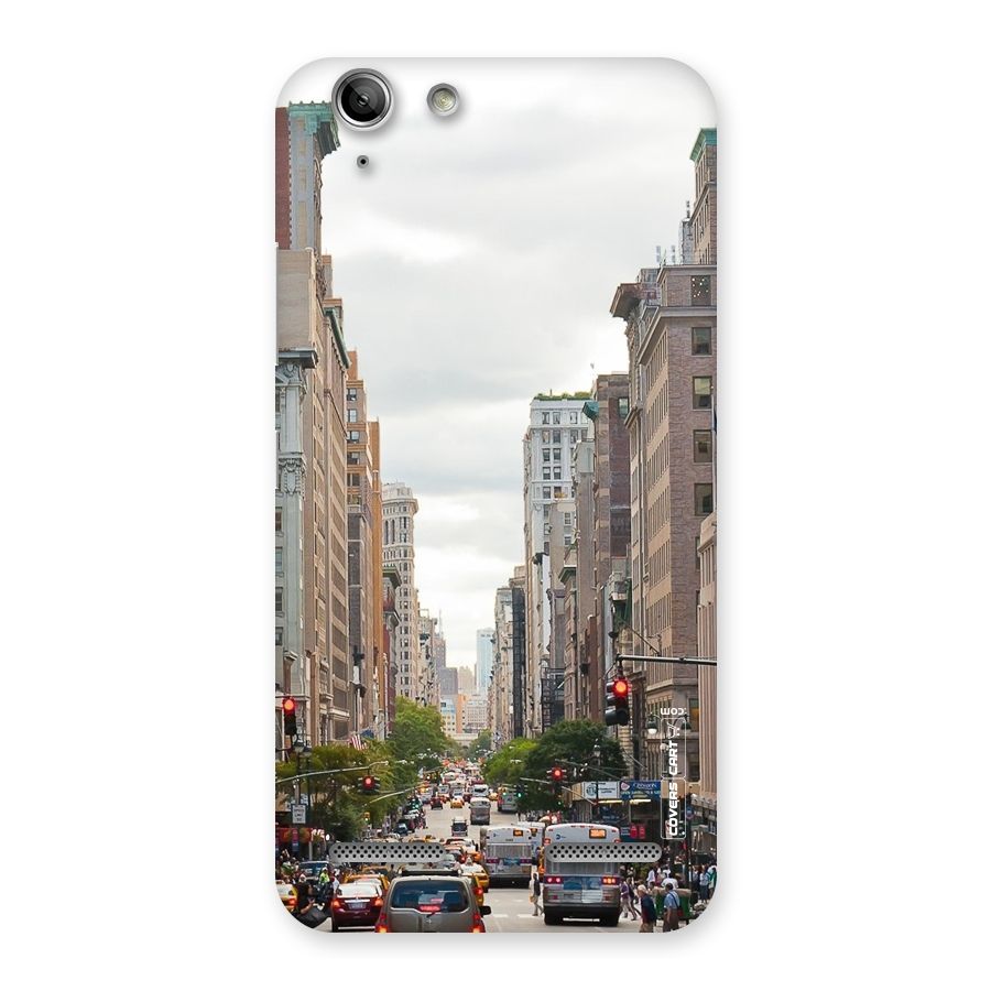 City Street View Back Case for Vibe K5 Plus