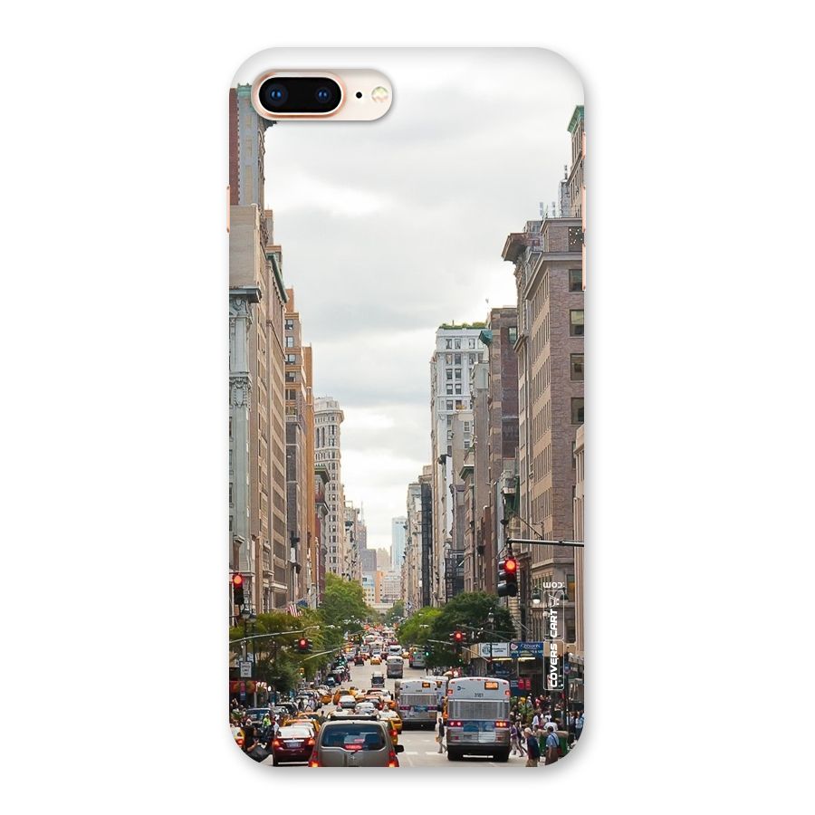 City Street View Back Case for iPhone 8 Plus