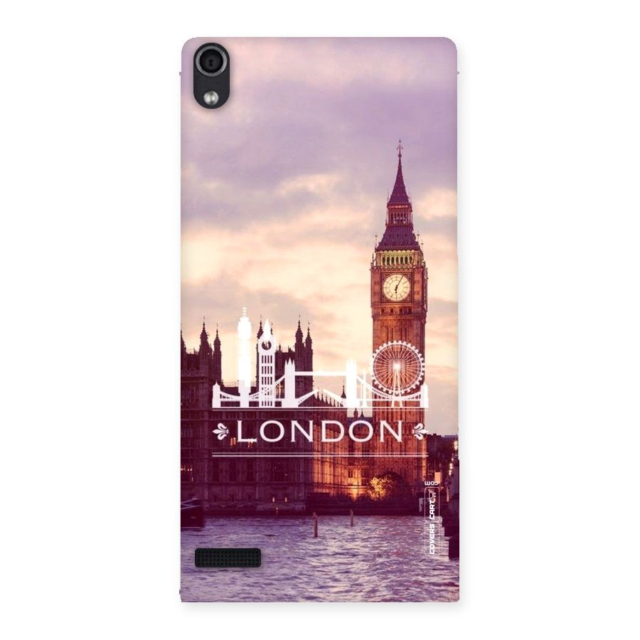 City Tower Back Case for Ascend P6