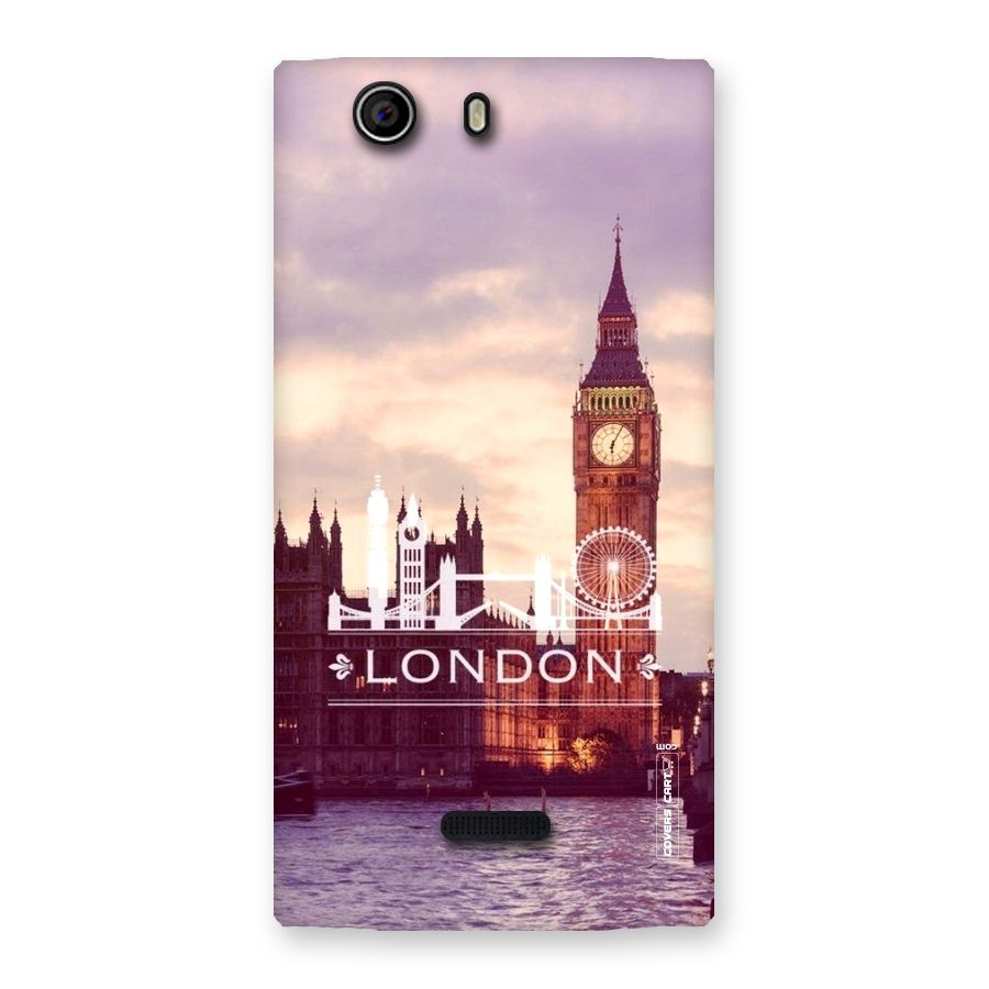 City Tower Back Case for Canvas Nitro 2 E311