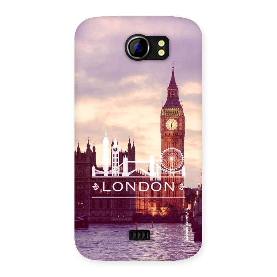 City Tower Back Case for Micromax Canvas 2 A110