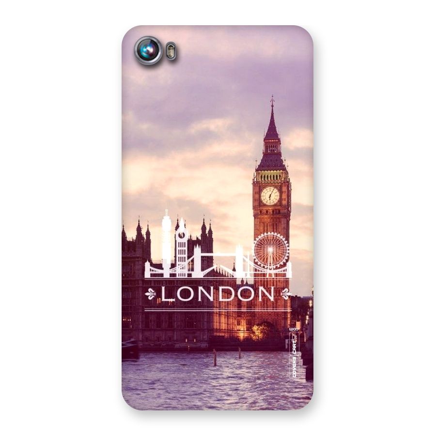 City Tower Back Case for Micromax Canvas Fire 4 A107