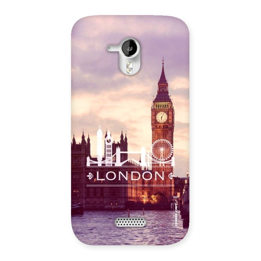 City Tower Back Case for Micromax Canvas HD A116