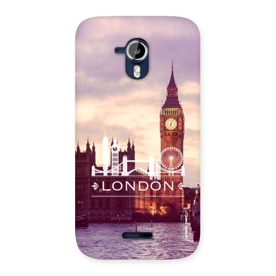 City Tower Back Case for Micromax Canvas Magnus A117