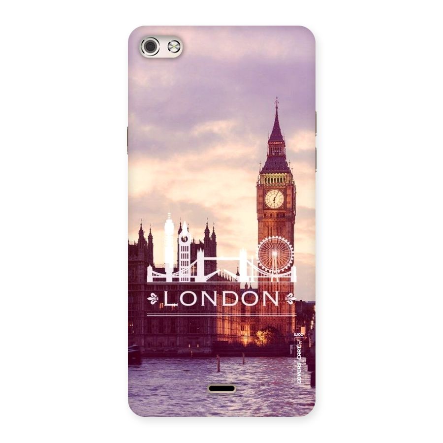 City Tower Back Case for Micromax Canvas Silver 5