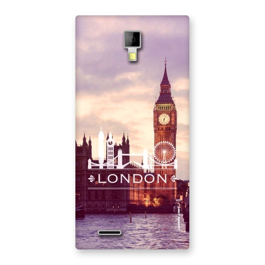 City Tower Back Case for Micromax Canvas Xpress A99
